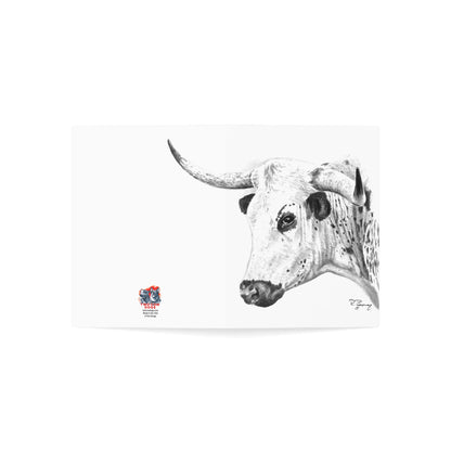 Spotted Longhorn Notecards (envelopes included)