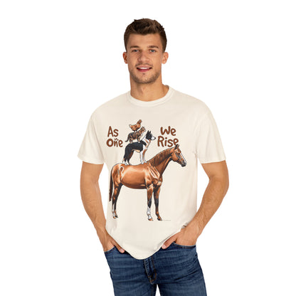 As One, We Rise, Stacked Animal Tee Shirt