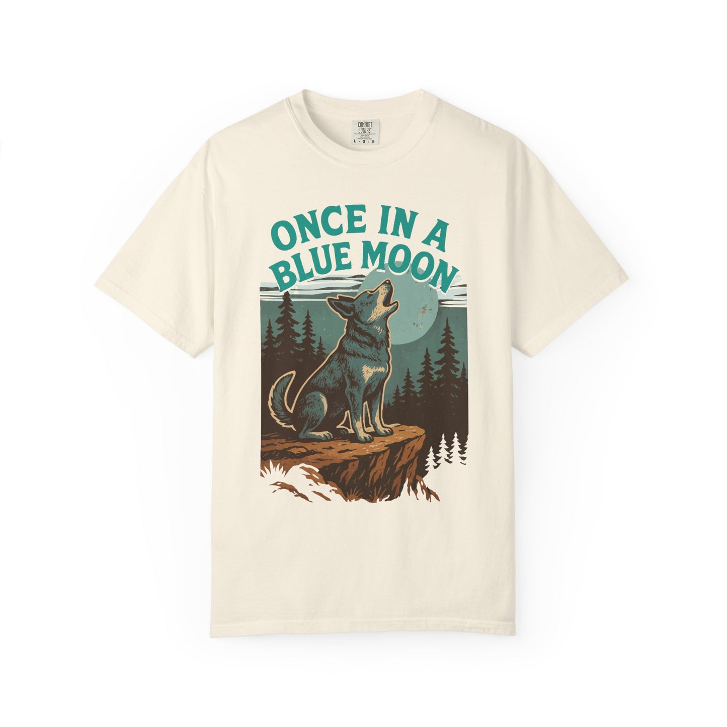 Blue Moon Unisex T-shirt with Blue Heeler Design