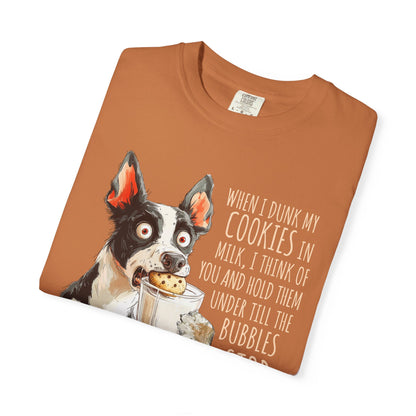 Cowdog Dipping Cookies T-Shirt - Unisex