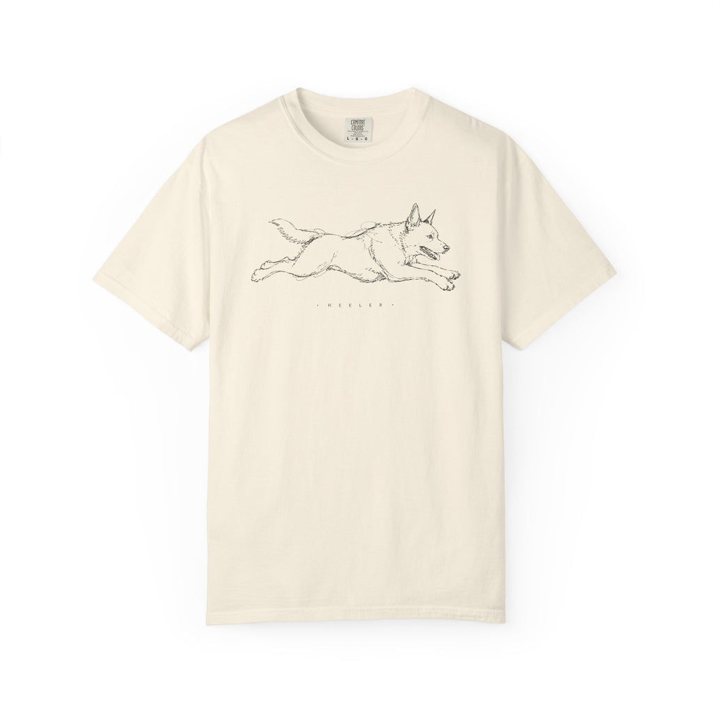 Heeler Line Art T-Shirt