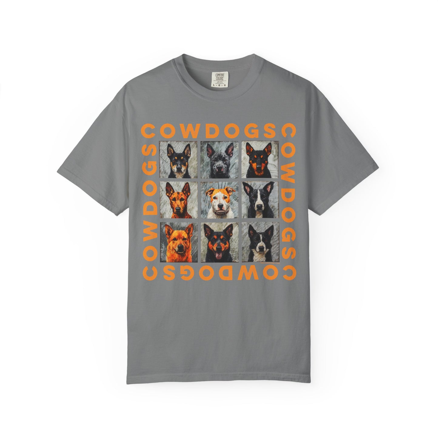 Super-Soft T-Shirt - 9 COWDOGS Print - Unisex