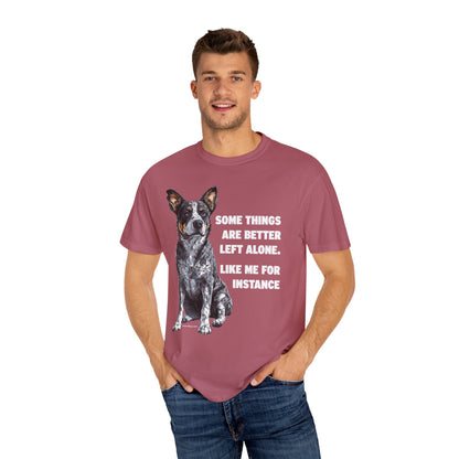 Unisex T-shirt - Some Things are Better Left Alone Design