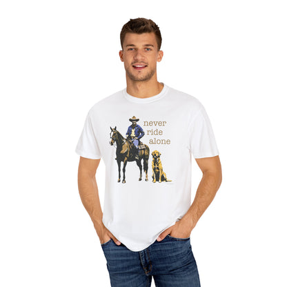 Never Ride Alone Tee Shirt