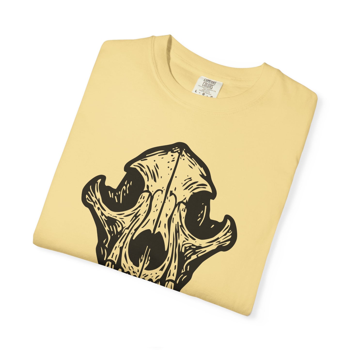 Dog Skull T-Shirt - Unisex Garment-Dyed Tee