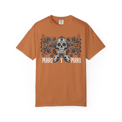 Perro y Perro T-Shirt, Dia De Los Muertos, Two Dogs