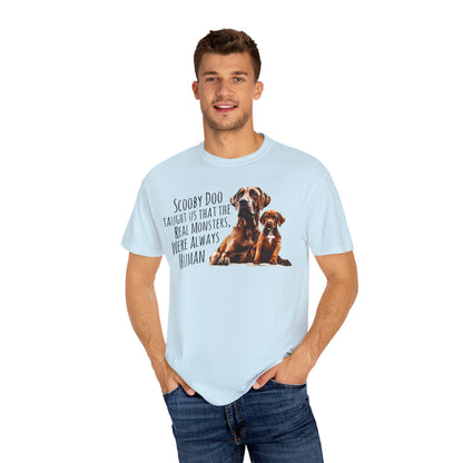Scooby Scrappy Unisex Garment-Dyed T-shirt