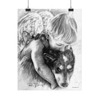 Little Angel and Heeler Print