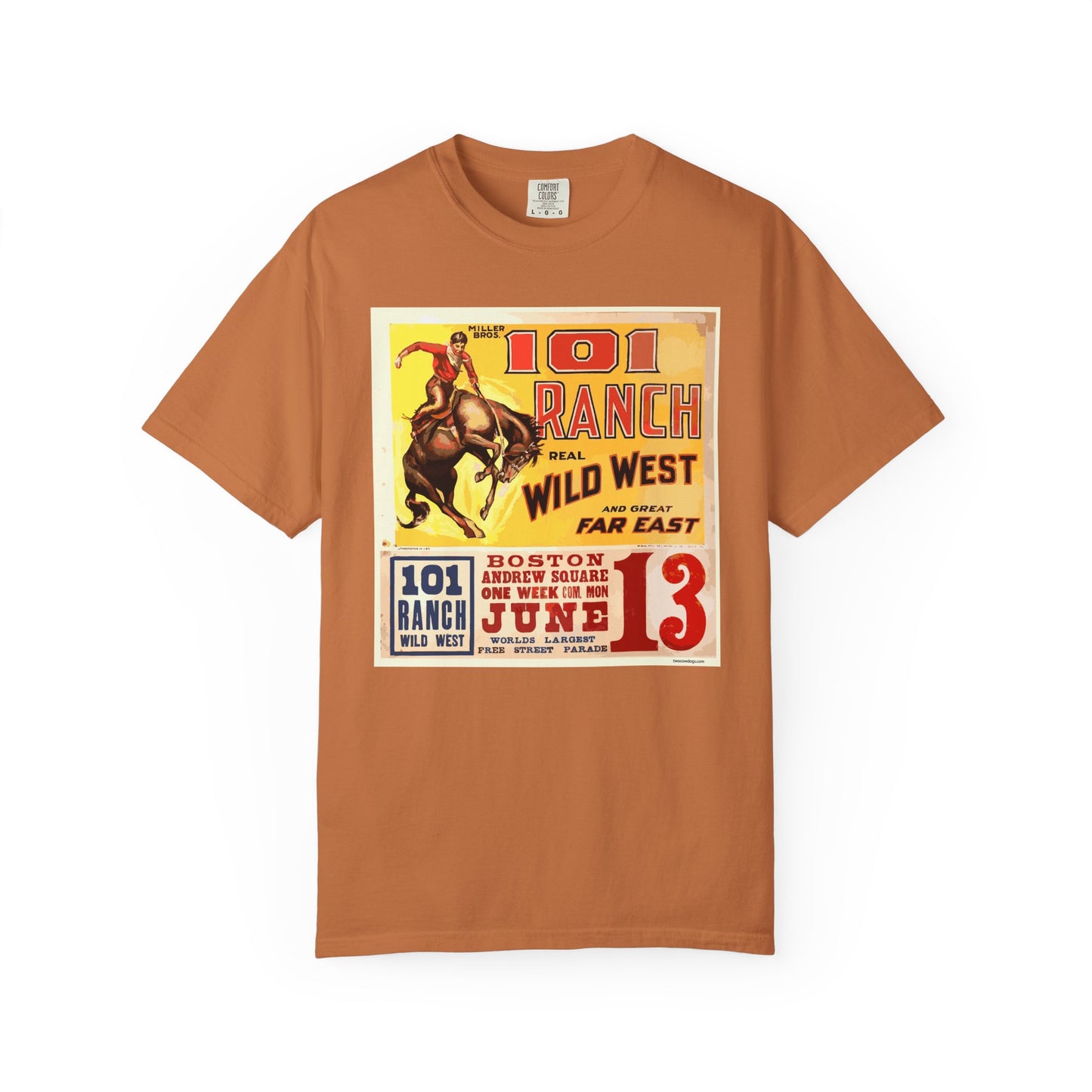 101 Rodeo T-Shirt - Unisex Garment-Dyed