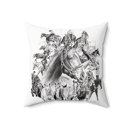 Quarter Horse Pillow