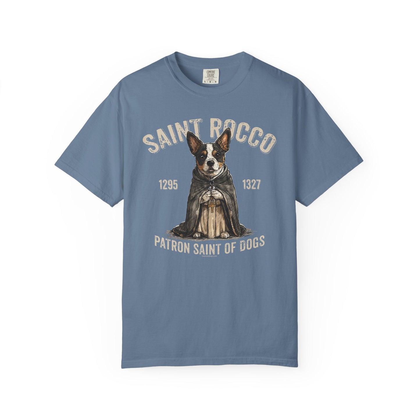Saint Rocco Unisex T-Shirt - Patron Saint of Dogs and Dog Lovers