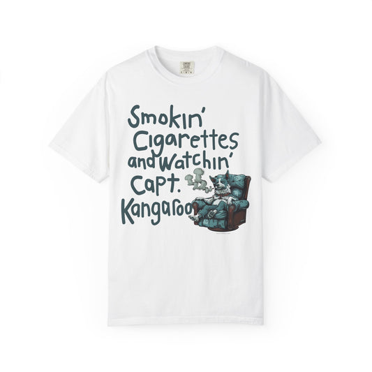 Retro T-Shirt 'Smokin' Cigarettes and Watchin' Captain Kangaroo'