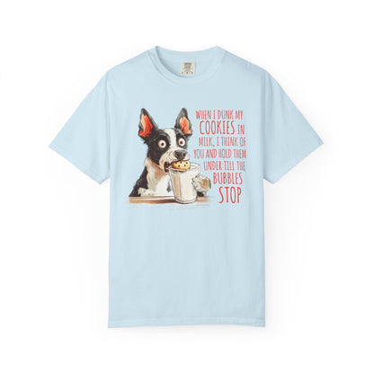 Cowdog Dipping Cookies T-Shirt - Unisex