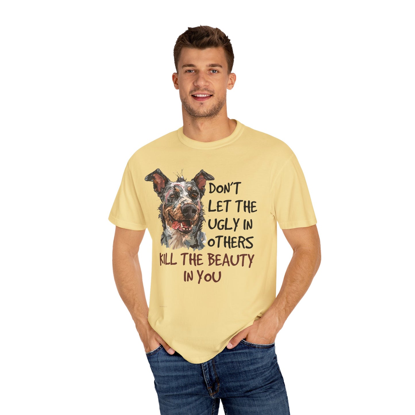 Garment-Dyed T-shirt - The Ugly in Others TShirt