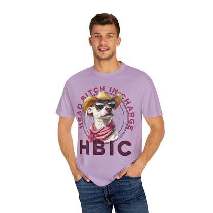 HBIC, Head Bitch in Charge, Humorous Unisex T-shirt