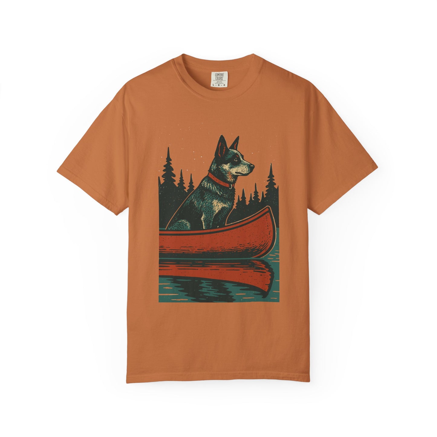 The Heeler and the Canoe T-Shirt