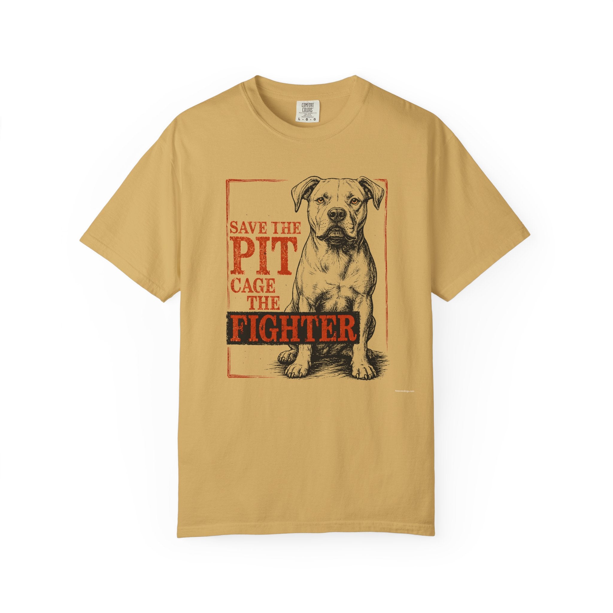 Save the Pit, Cage the Fighter TShirt