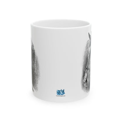 Quarter Horse "Tank"Ceramic Mug 11oz