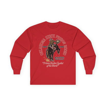Oklahoma State Prison Rodeo Long Sleeve TShirt – Prison Rodeo Capital of the World