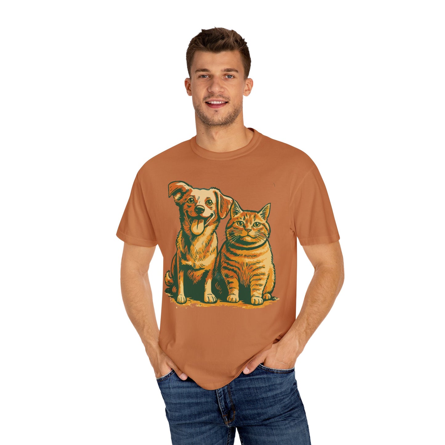 Odie and His Fat Cat Super-Soft Ranch Buddies TShirt
