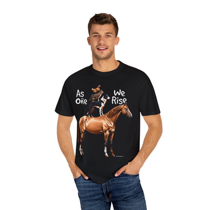 As One, We Rise, Stacked Animal Tee Shirt