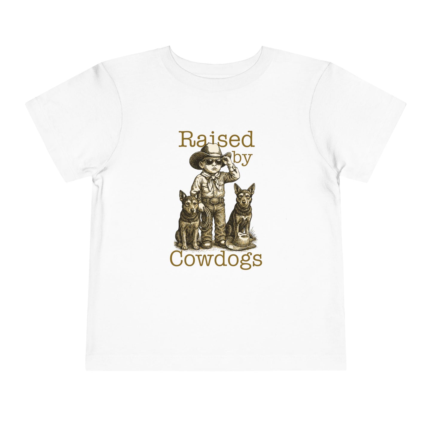 Raised by Cowdogs Boy Toddler TShirt