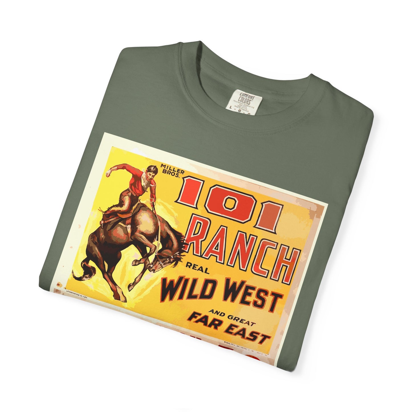 101 Rodeo T-Shirt - Unisex Garment-Dyed