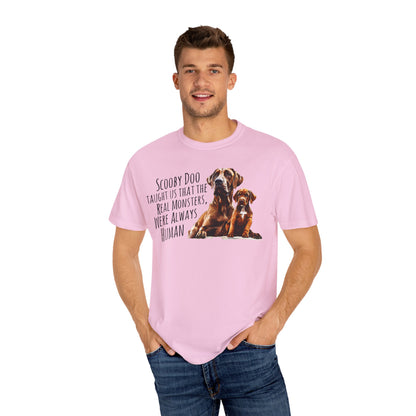 Scooby Scrappy Unisex Garment-Dyed T-shirt