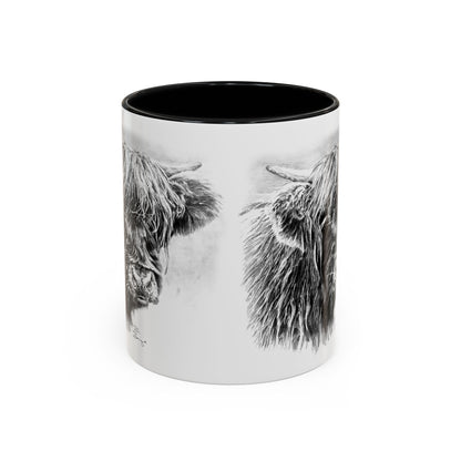 Scottish Highland Cow Mug, 11oz