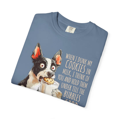 Cowdog Dipping Cookies T-Shirt - Unisex