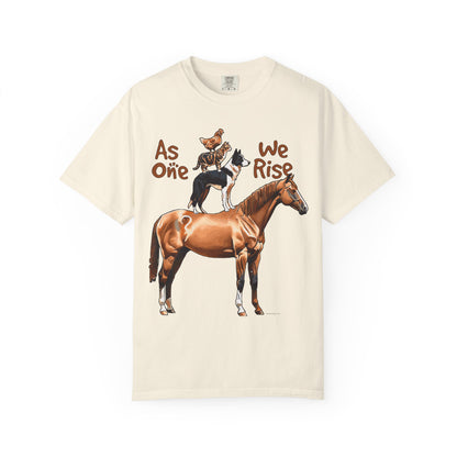 As One, We Rise, Stacked Animal Tee Shirt