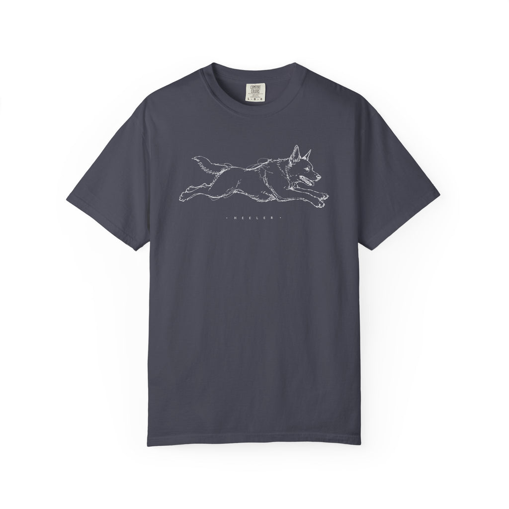 Heeler Line Art T-Shirt