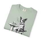 Dog Drinking Beer T-Shirt for Dog Lovers