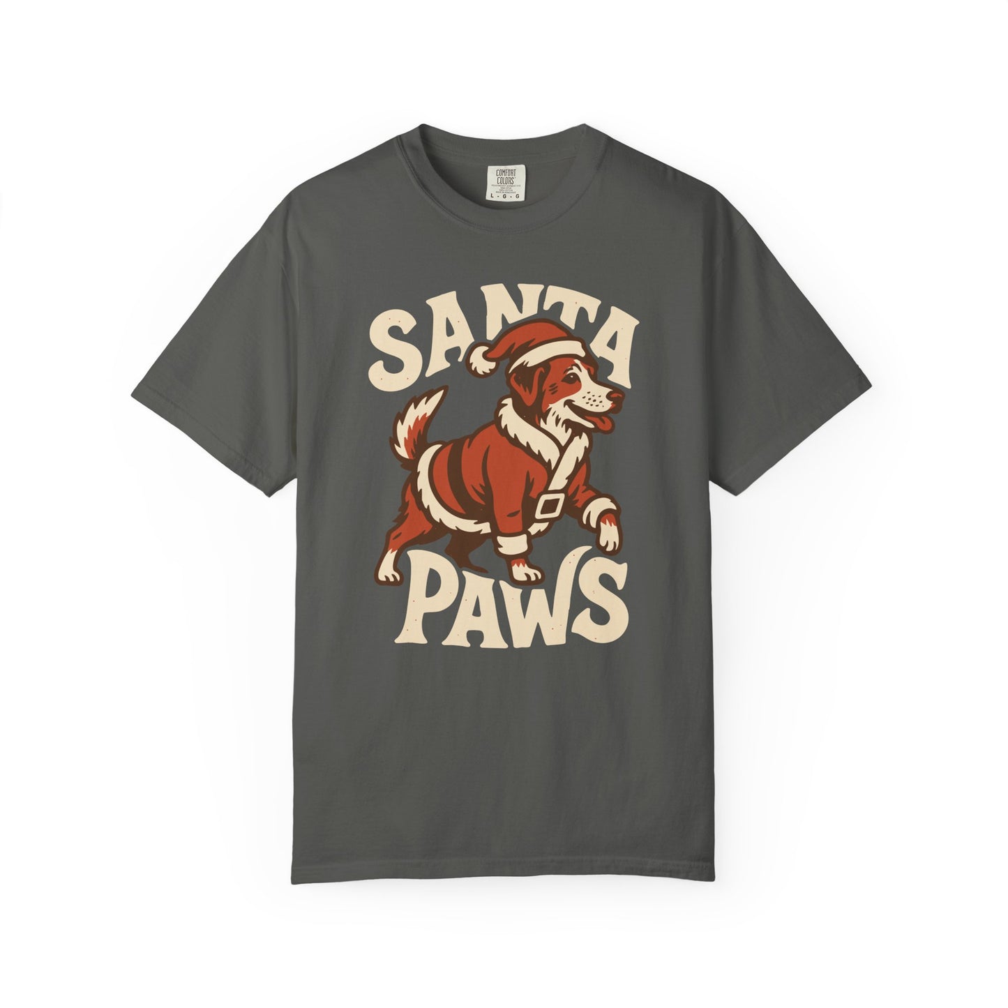 Santa Paws T-shirt - Western Christmas Cowboy Tee