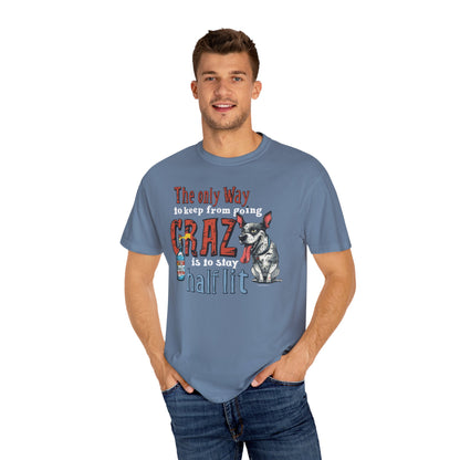 Crazy Half Lit Dog T-Shirt