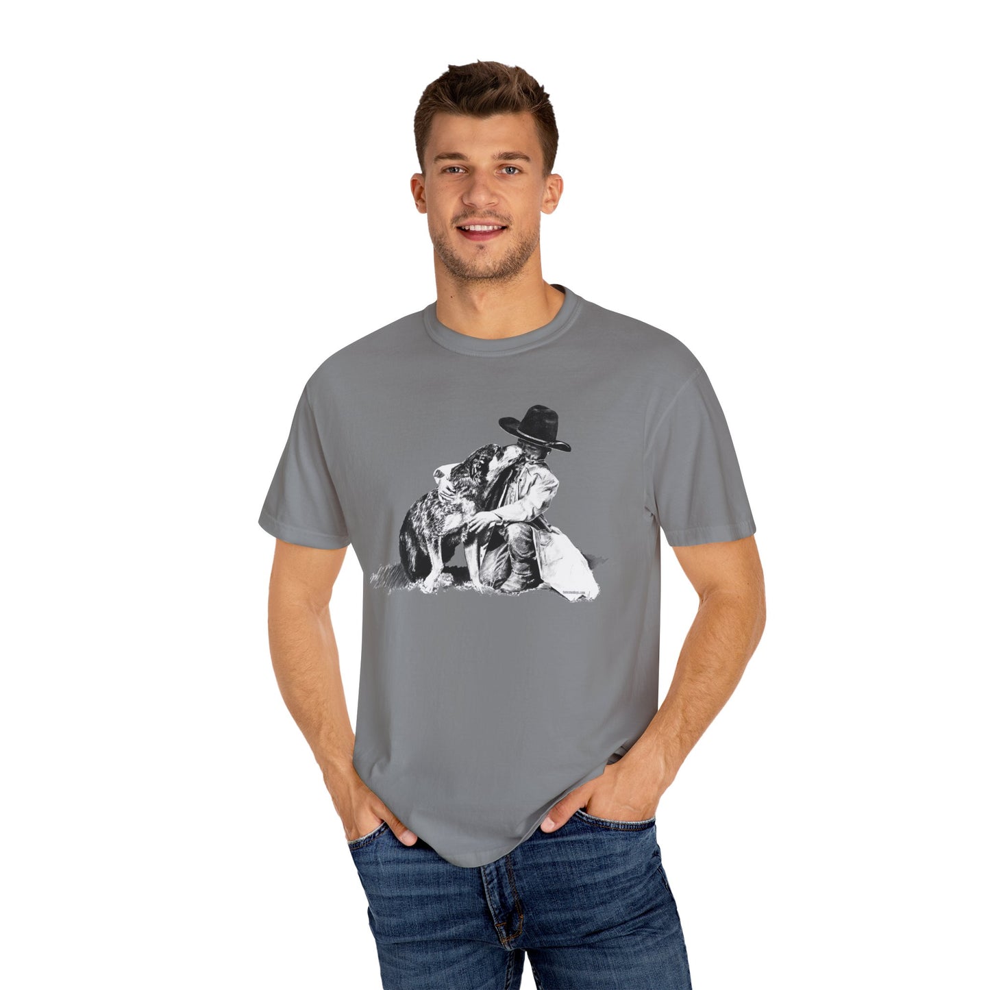 Heeler Licking Cowkid T-Shirt - Unisex