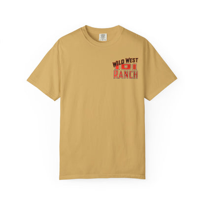Vintage Wild West Rodeo T-Shirt, Front and Back