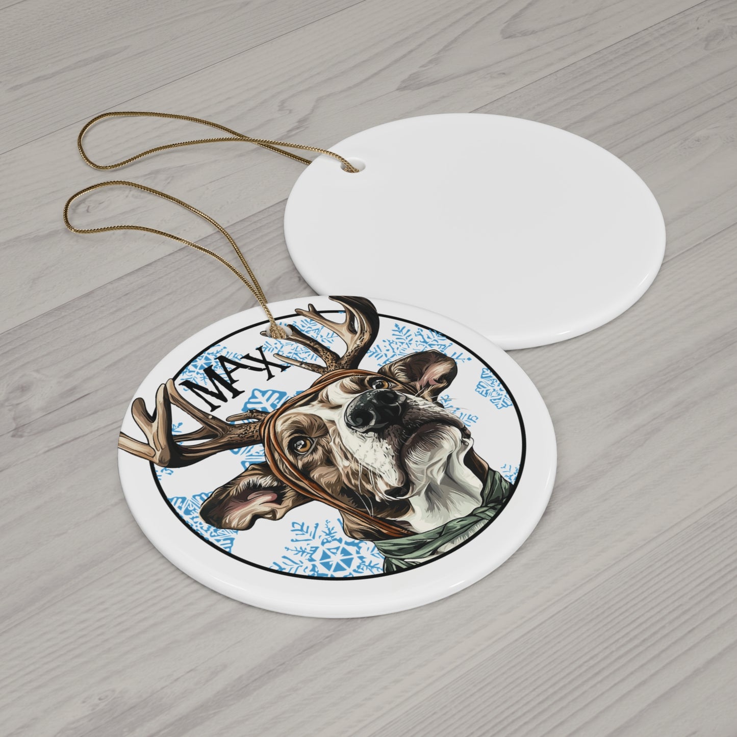 Grinch Max Dog Ornament