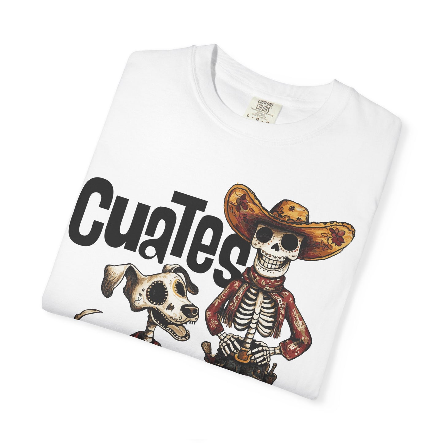 Cowboy and Cowdog Dia de los Muertos T-shirt