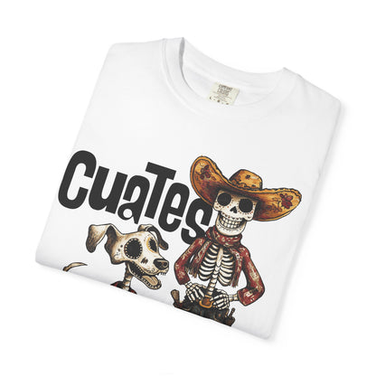 Cowboy and Cowdog Dia de los Muertos T-shirt