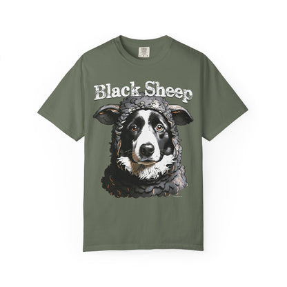 Black Sheep, Border Collie Tee Shirt