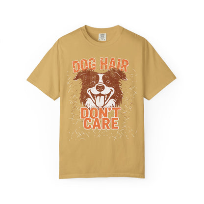 Dog Hair, Don't Care T-Shirt with Border Collie
