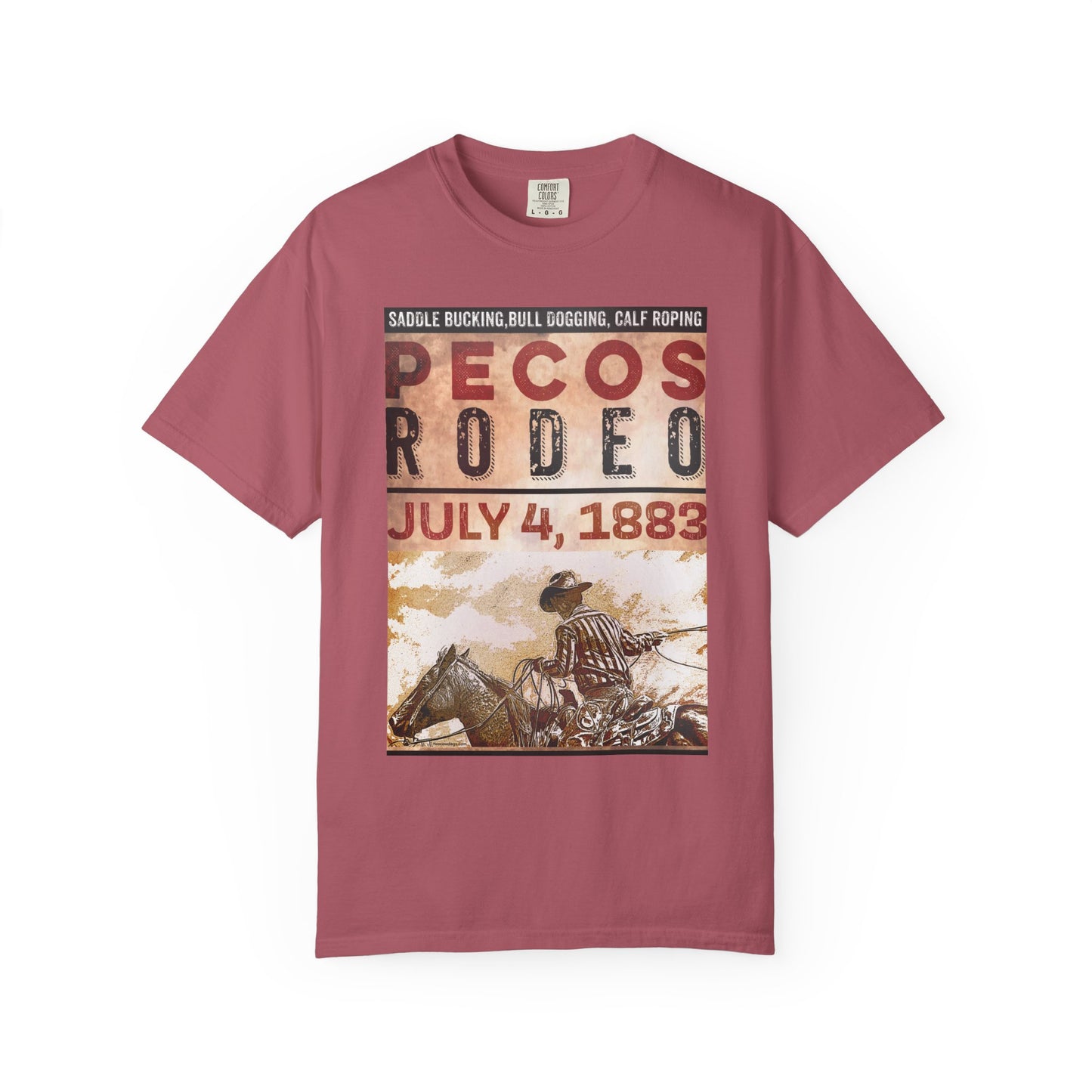 Vintage Pecos Rodeo 1883 T-Shirt