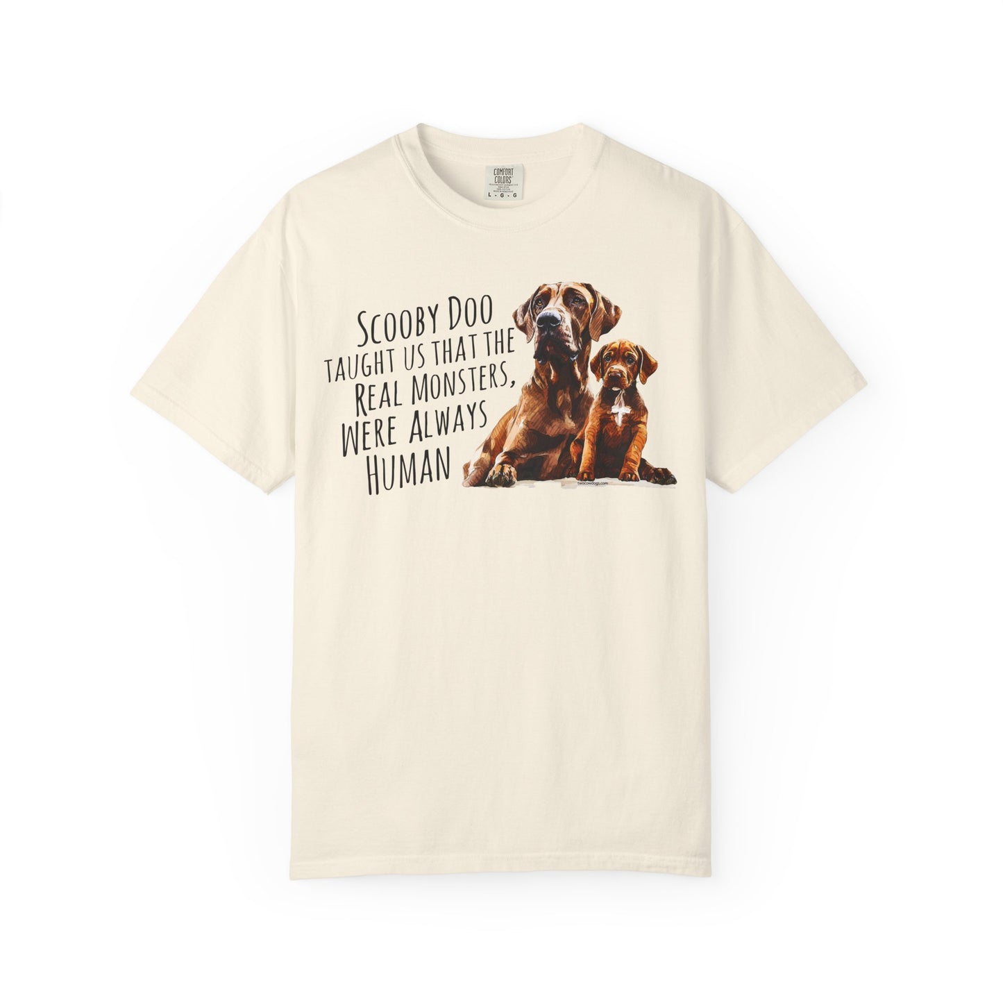 Scooby Scrappy Unisex Garment-Dyed T-shirt