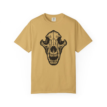 Dog Skull T-Shirt - Unisex Garment-Dyed Tee