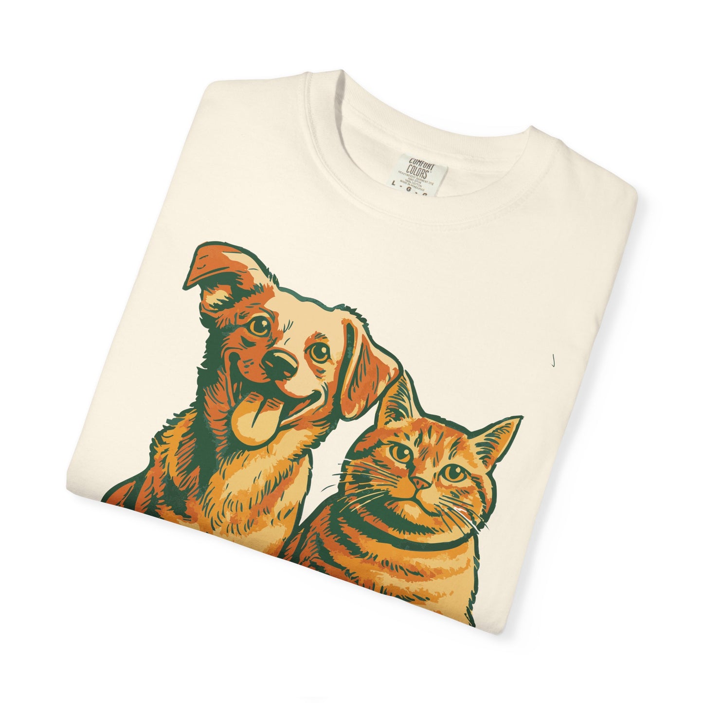 Odie and His Fat Cat Super-Soft Ranch Buddies TShirt