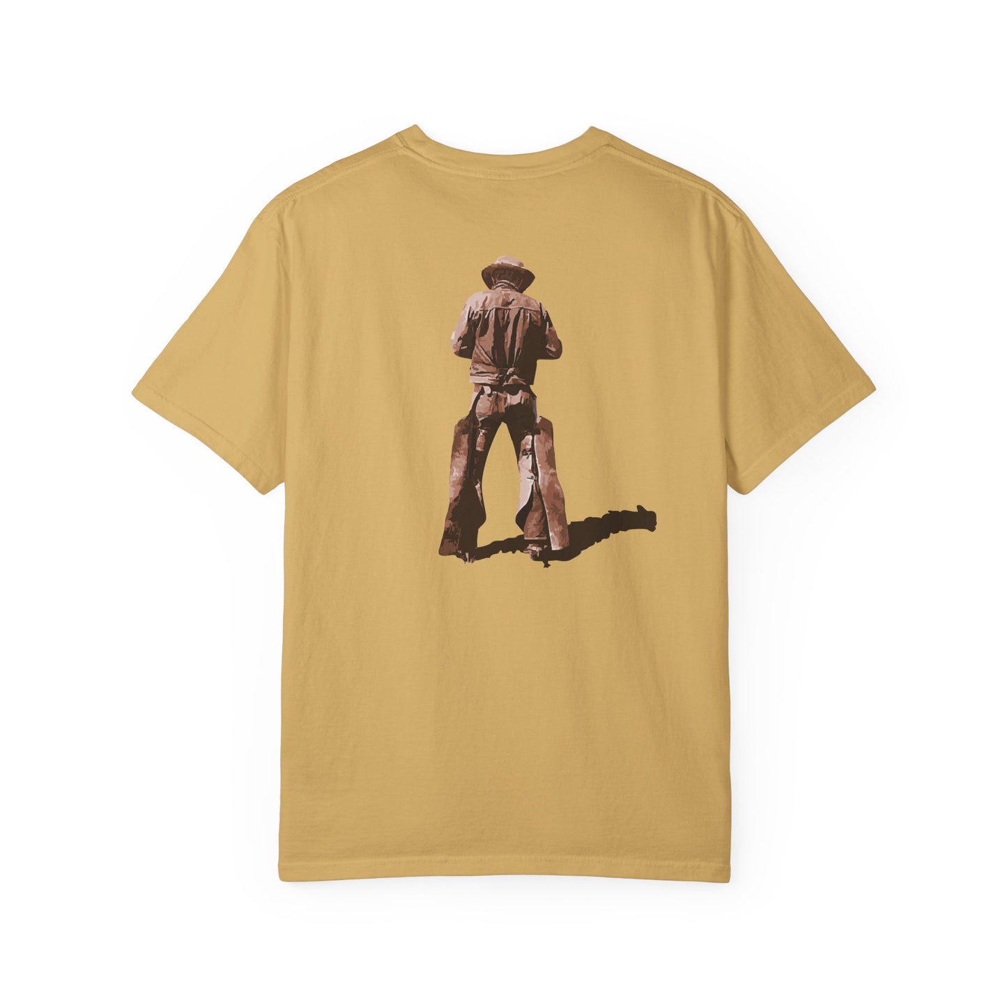 Old Trail Miles T-shirt, front and back design