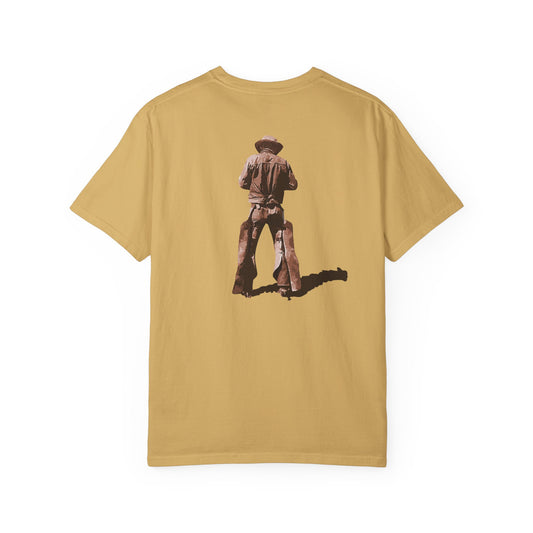 Old Trail Miles T-shirt, front and back design