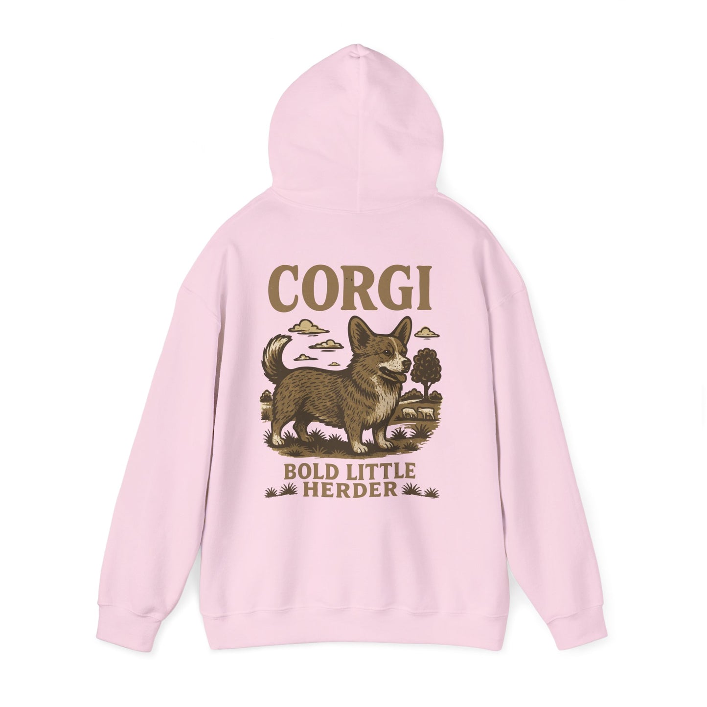 Corgi Western Hoodie Cowdog