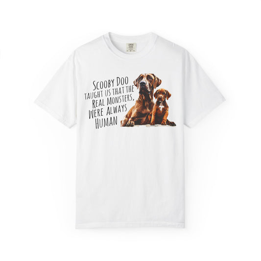 Scooby Scrappy Unisex Garment-Dyed T-shirt